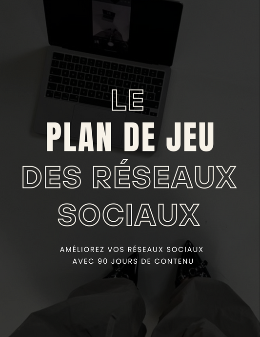 Plan de jeu des réseaux sociaux